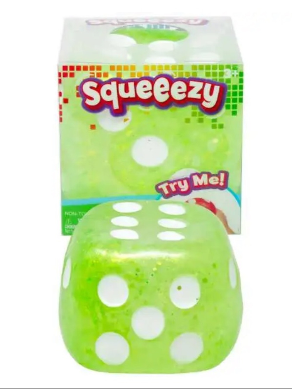 Squeeezy Green Dice 🎲